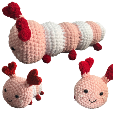 Plushie - Love Bug Catepillar
