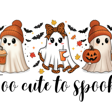 Shirt - Too Cute to Spook